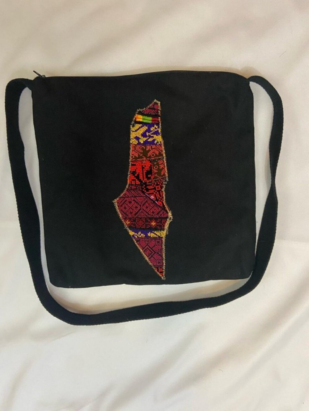 Palestinian Thobe Map Tote Bag - Picture 2 of 2